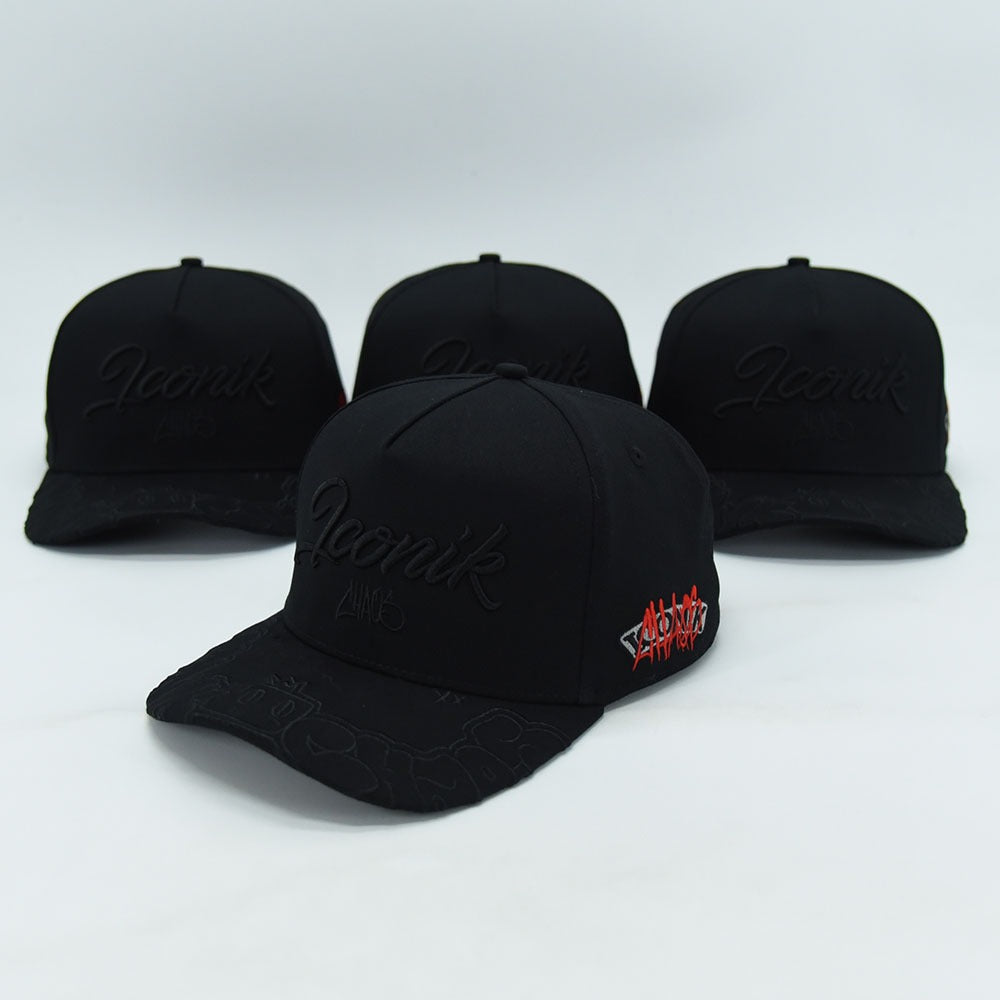 Black on Black Snapback