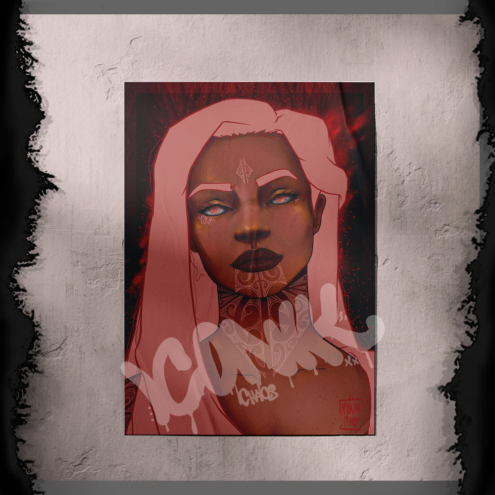 Ngā Atua Wāhine, Mahuika A4 print