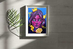 Wildflower Print A4