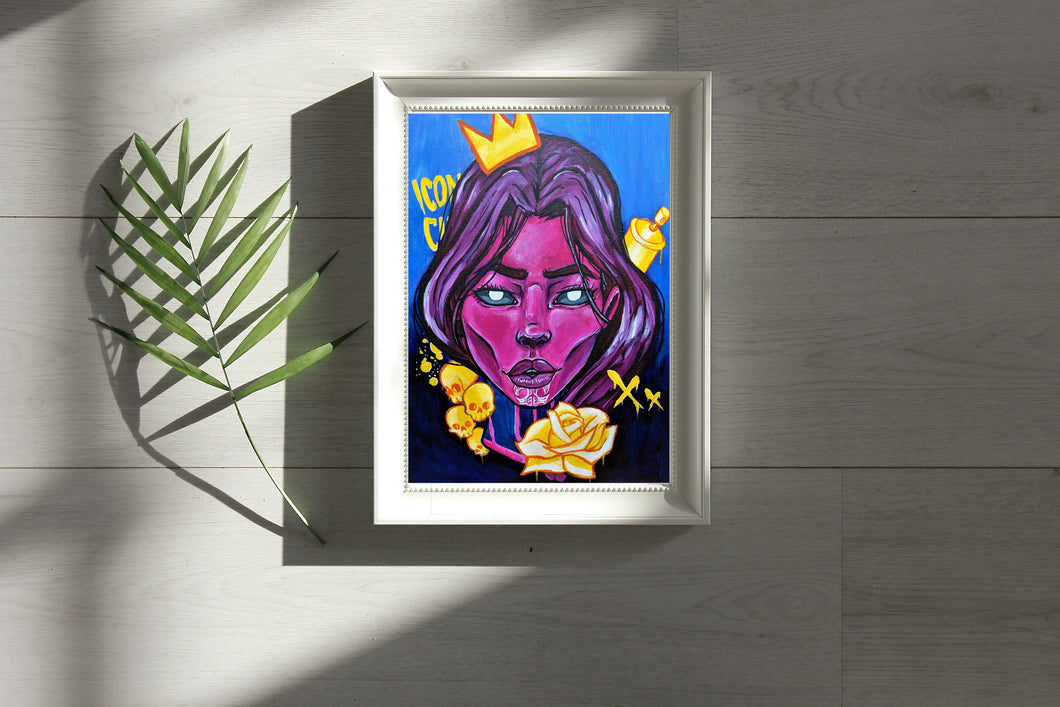 Wildflower Print A4